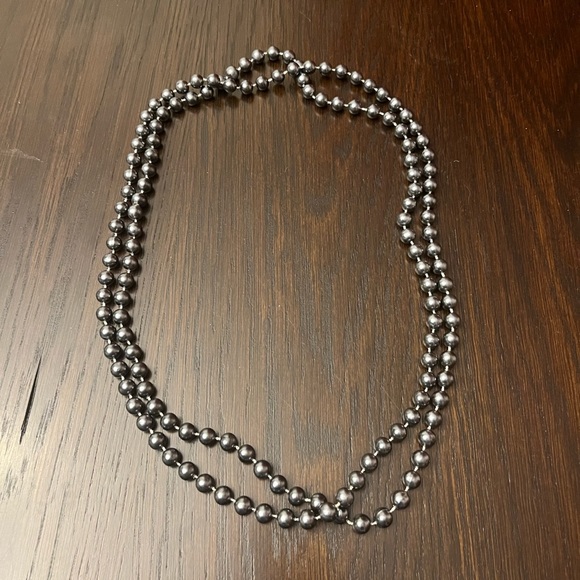 Black pearl necklace - Picture 1 of 2